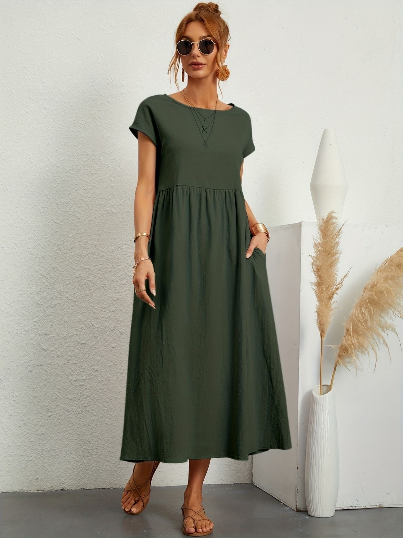 Elsa | Dlouhá Šaty pro Ženy pro Neformální Eleganci