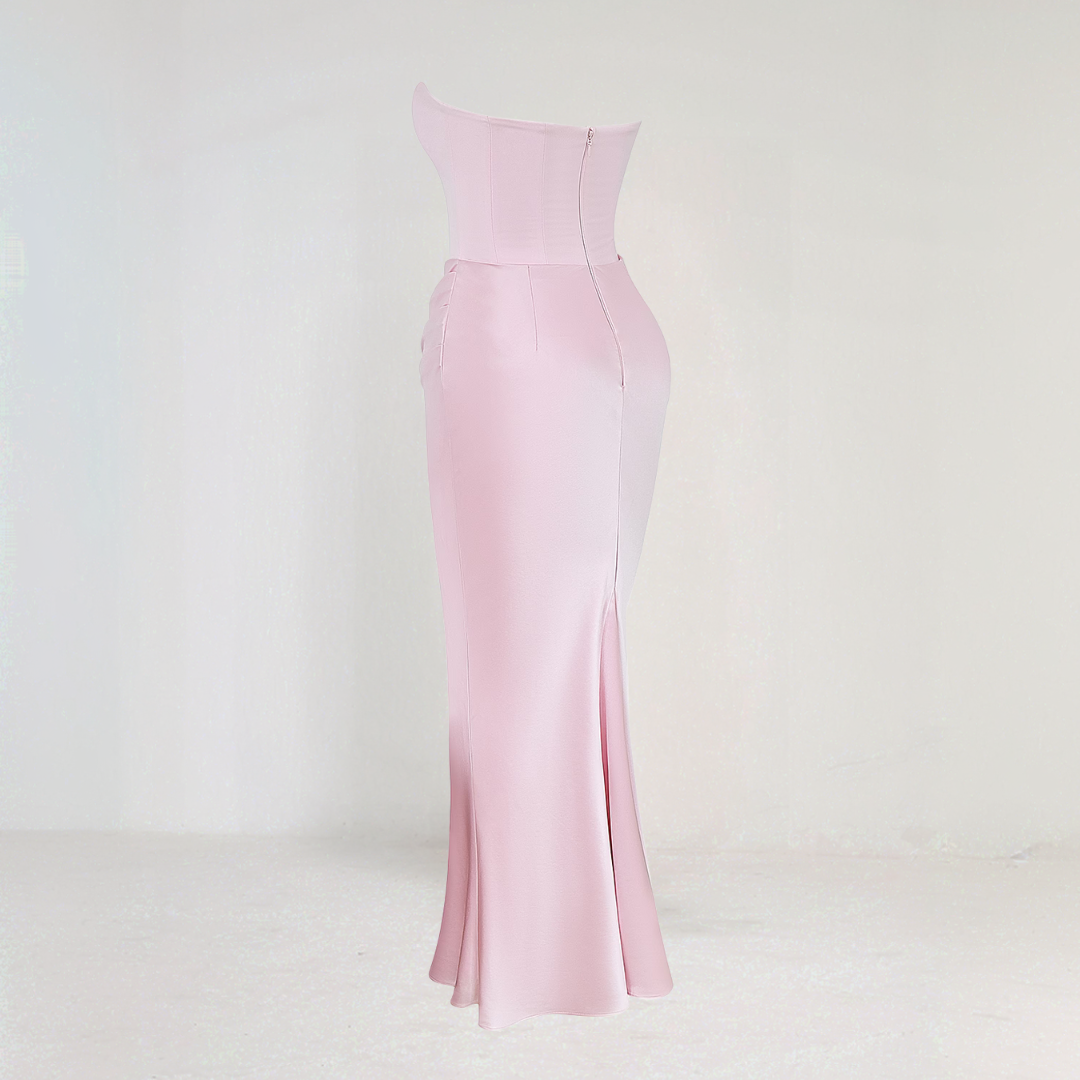 Fadel | Elegantní korzetová šaty – Maxi délka a rafinovaný styl