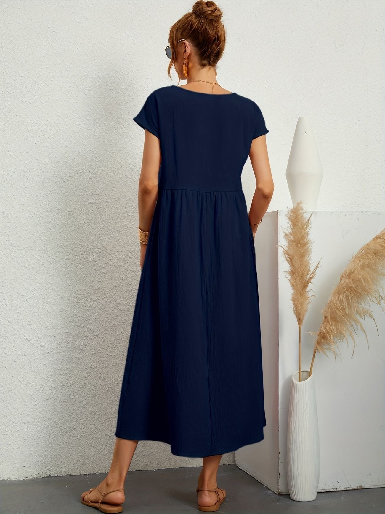 Elsa | Dlouhá Šaty pro Ženy pro Neformální Eleganci