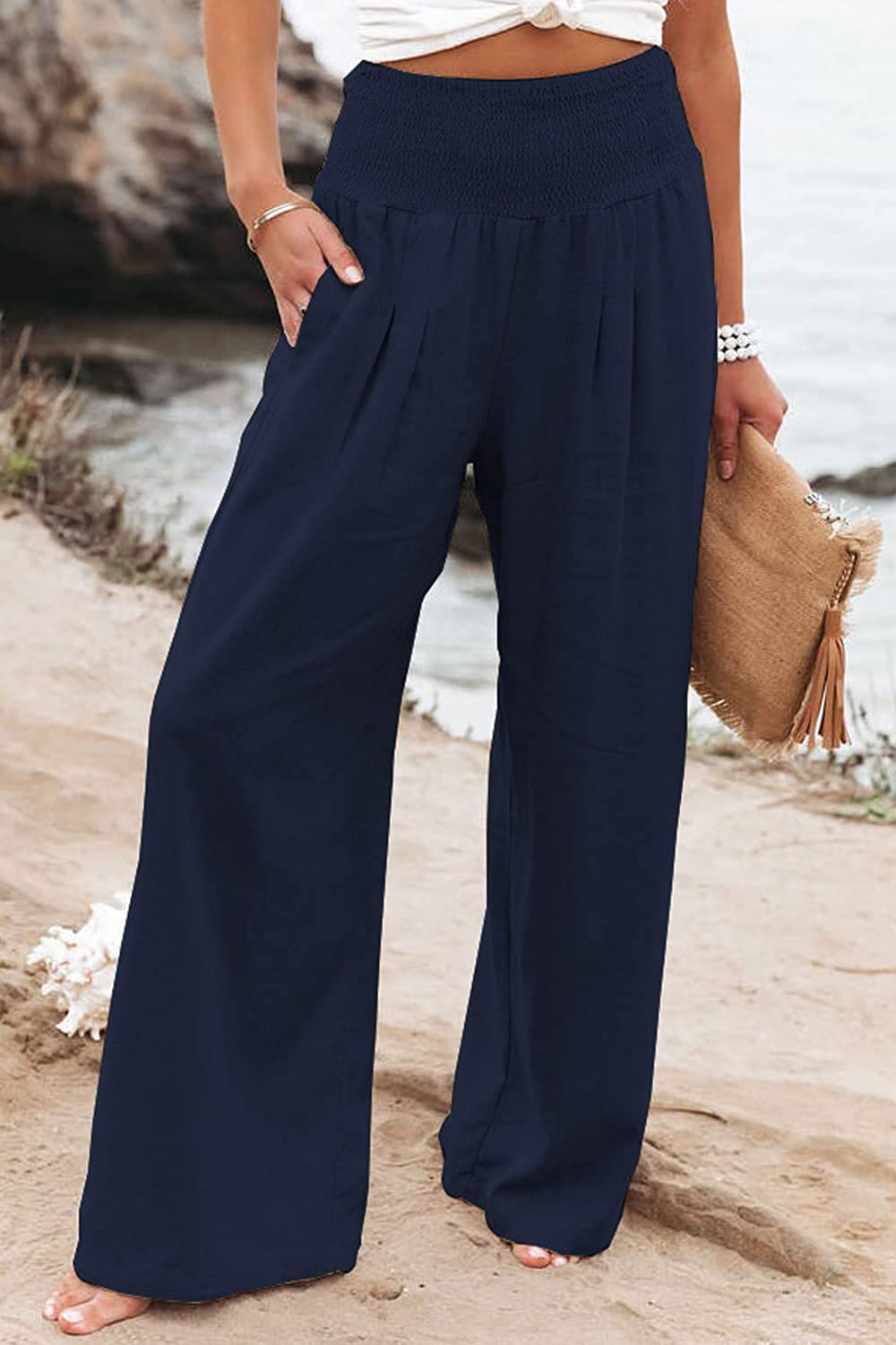 Sandra | Palazzo-Hose – Hohe Taille und fließende Eleganz