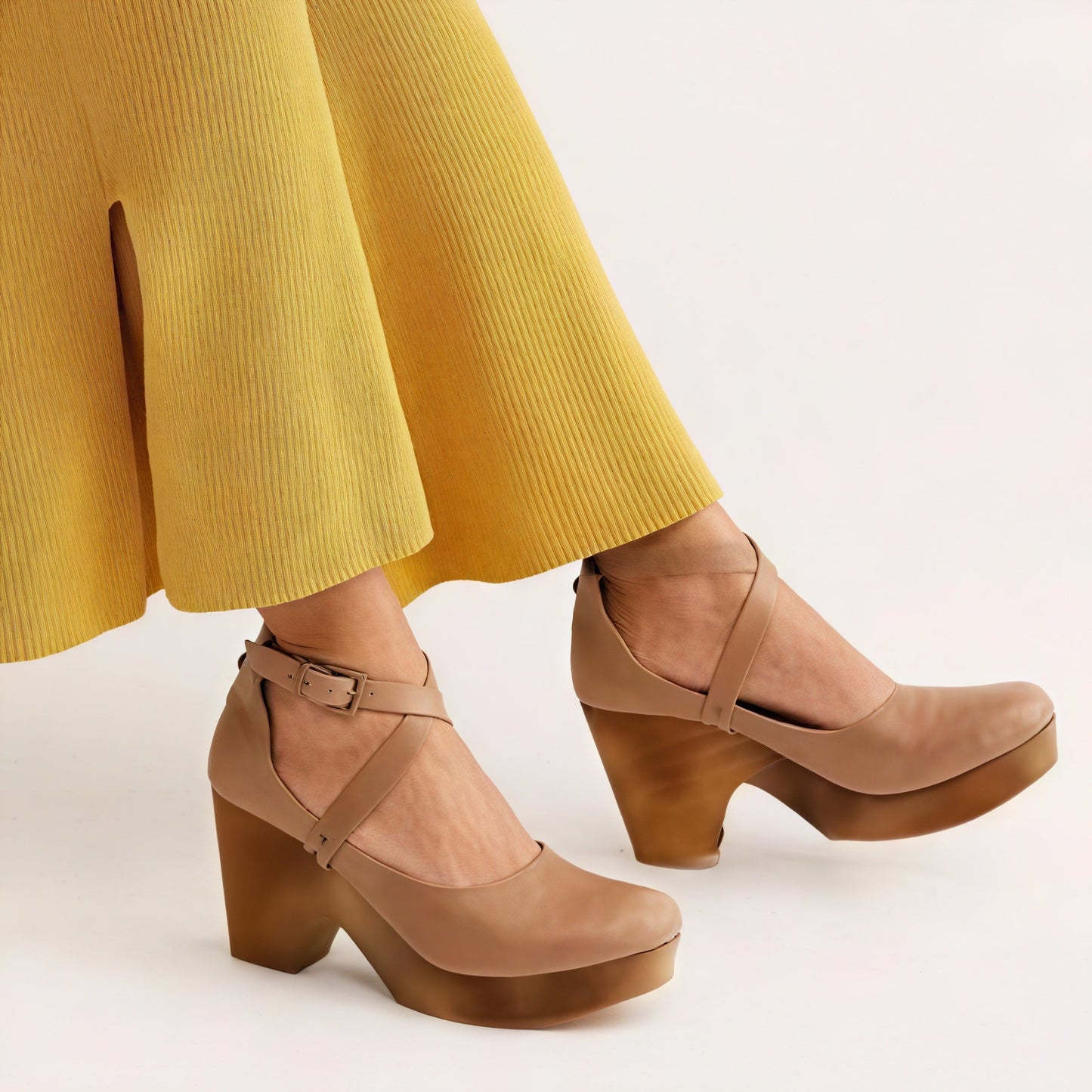Sarah | Sandale cu Toc Mare – Stabilitate și Aspect Trendy