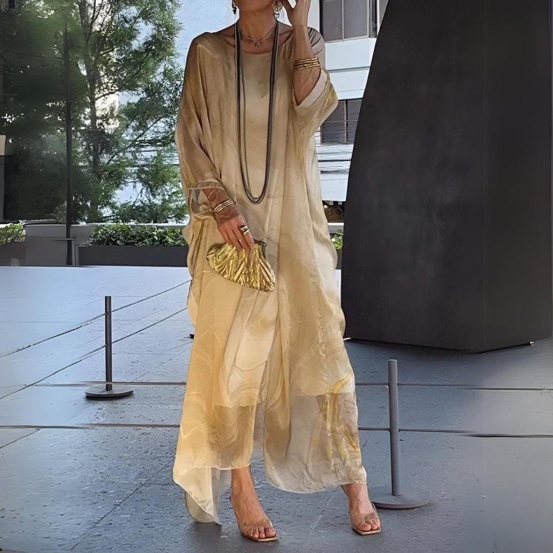 Gaía | Vestido Largo Chic y Ligero Para Todas las Ocasiones