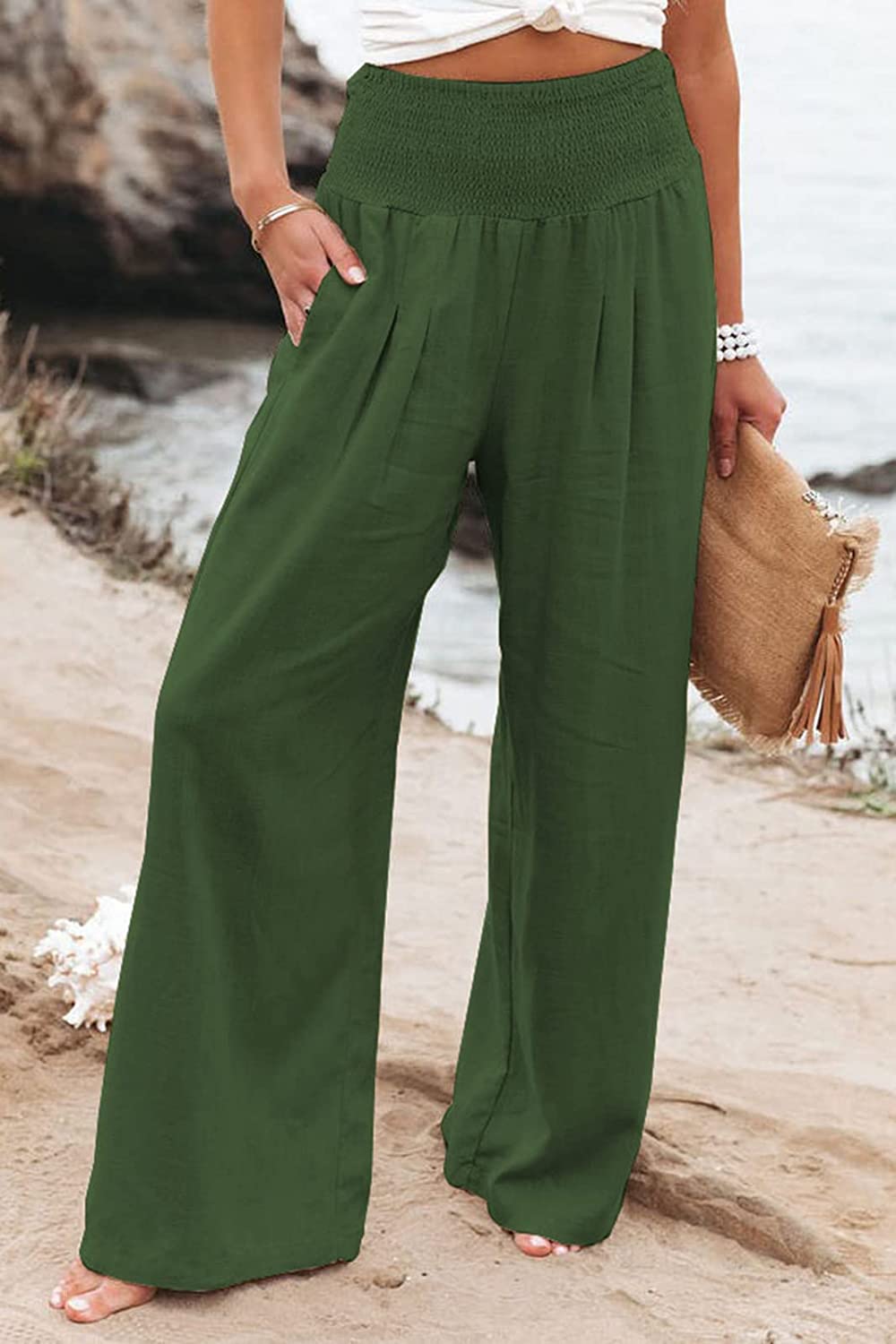 Sandra | Palazzo-Hose – Hohe Taille und fließende Eleganz