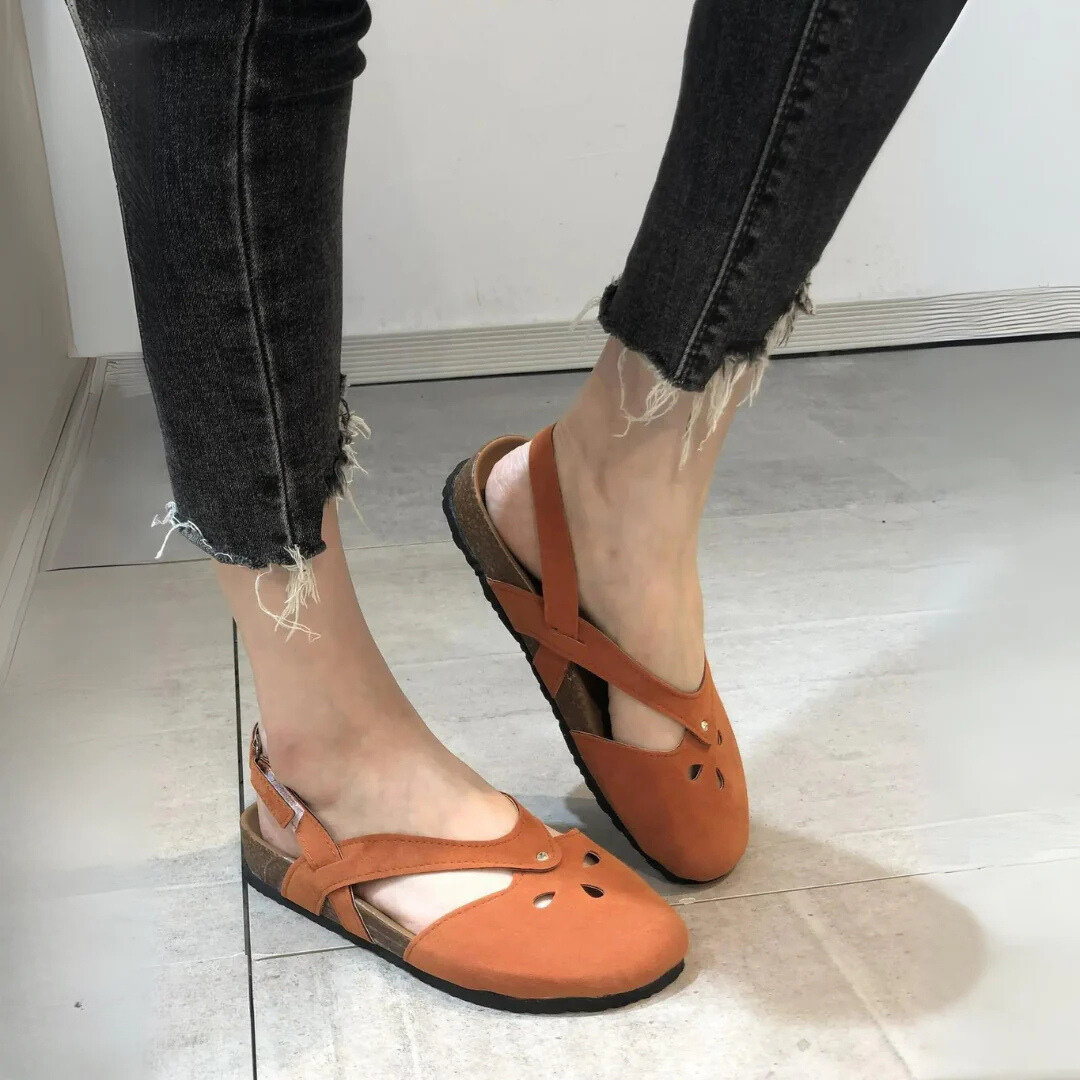 Albertine | Elegante Sandalen – Gesloten Neus En Veilige Pasvorm