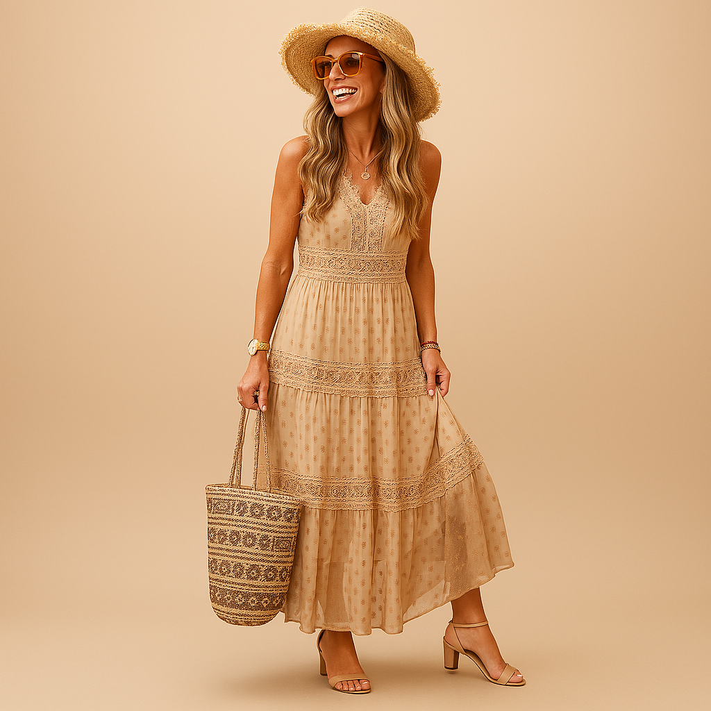 Marcelle | Vestido de Verano Boho para Mujer