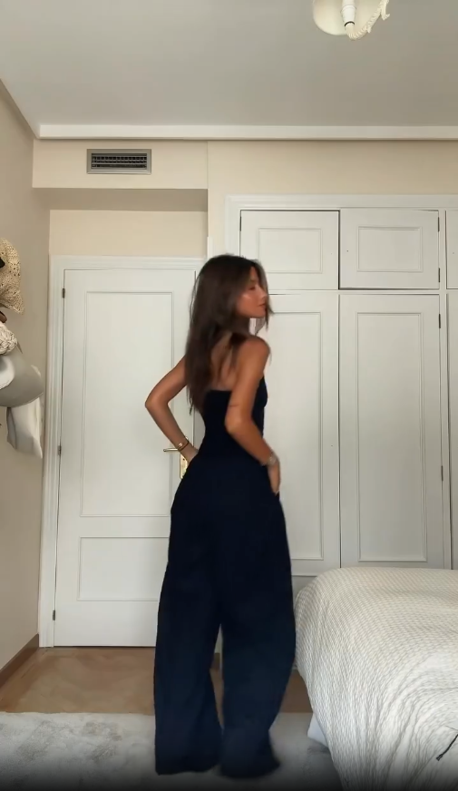 Nahla | Flydende Kombinationsdragt – Sommerkomfort Og Trendy Look