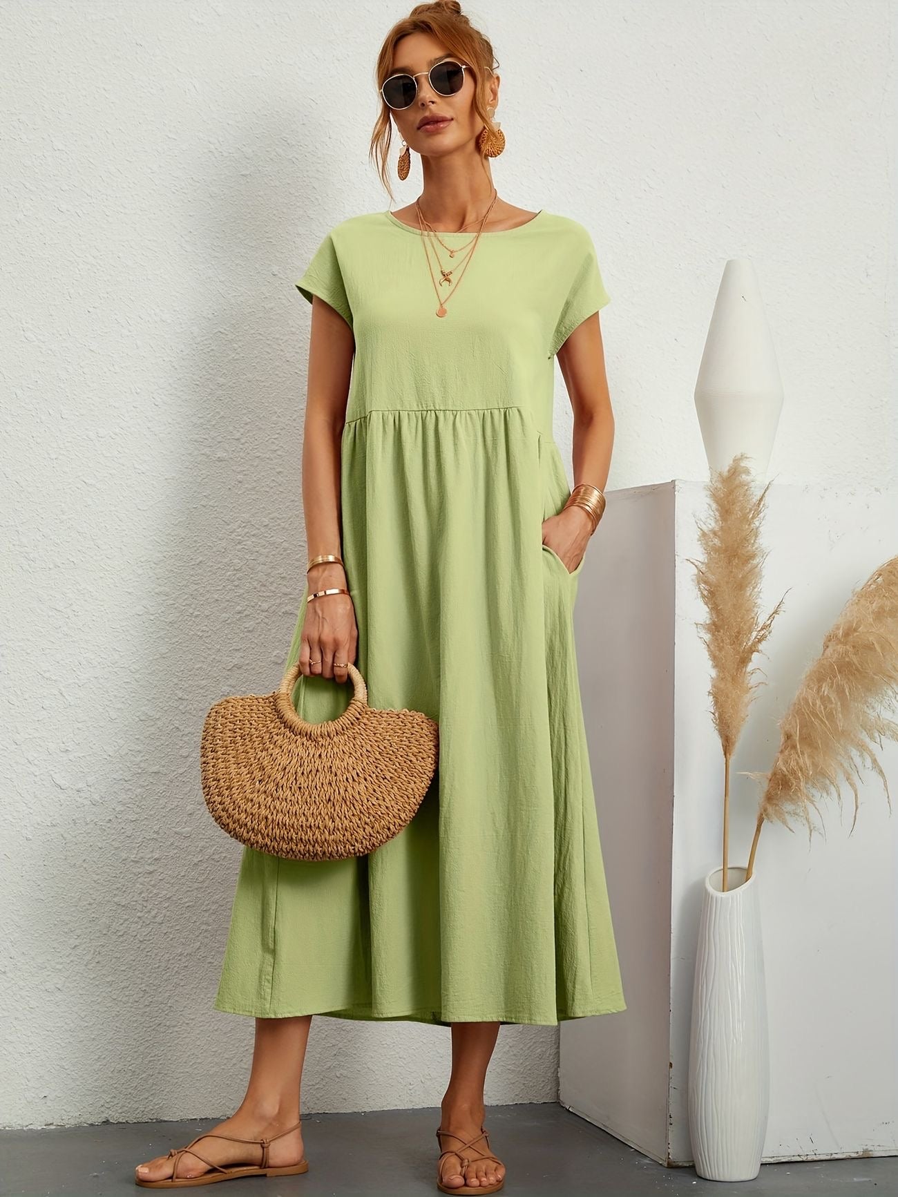Elsa | Dlouhá Šaty pro Ženy pro Neformální Eleganci