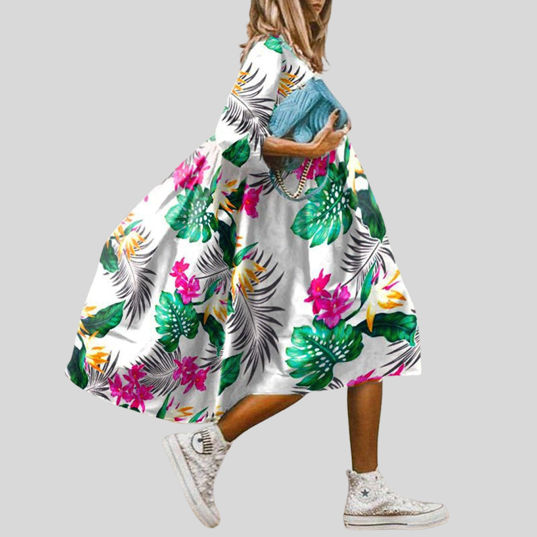 Magdalena | Abito Bohémien Floreale Per Donna