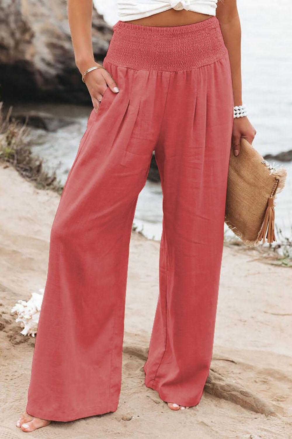 Sandra | Palazzo-Hose – Hohe Taille und fließende Eleganz
