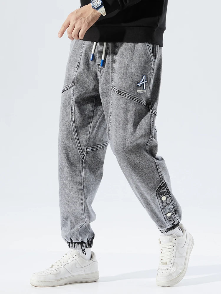 Neil | Lichte Japanse Stijl Broek 