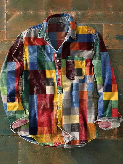 Ozkan | Elegant Shirt with Practical Pocket for Men 