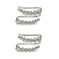 Xéna | Boucles d’Oreilles En Cascade Brillante