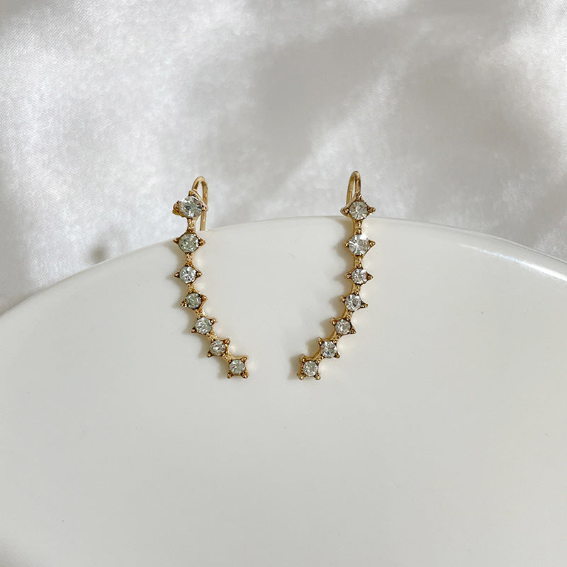 Xéna | Boucles d’Oreilles En Cascade Brillante