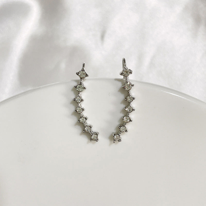 Xéna | Boucles d’Oreilles En Cascade Brillante