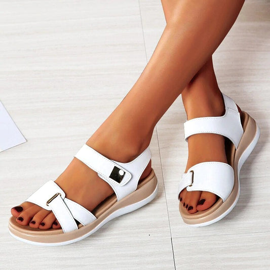 Élise | Sandalias A Doble Tira – Confort y Estilo Minimalista 