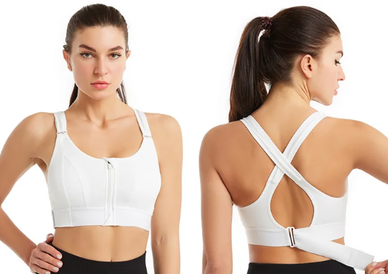 Lucienne | Sutien cu fermoar – Confort sporit și aspect sportiv 