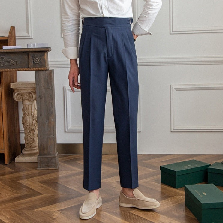 Axel | Spodnie Męskie Wysoki Stan – Klasyczna I Nowoczesna Elegancja 