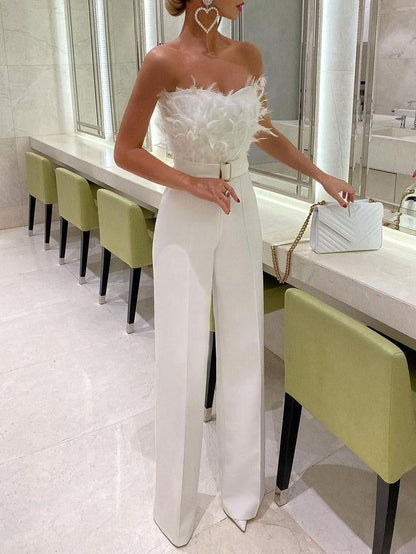 Indira | Combinazione Elegante Con Top Regolato 