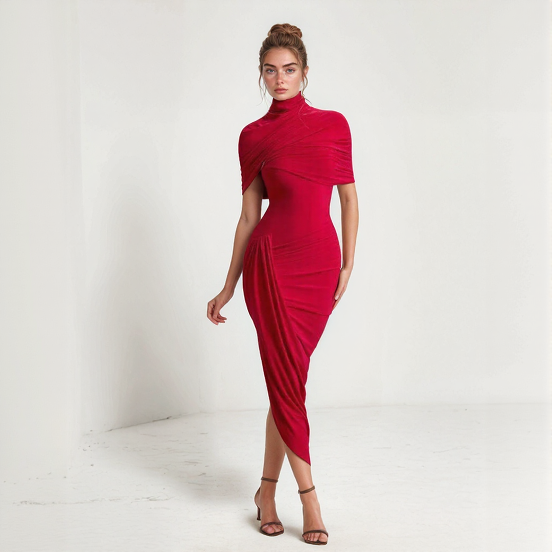 Gloria | Sommer Midi Kjole – Flatterende Snit Og Let Stil 