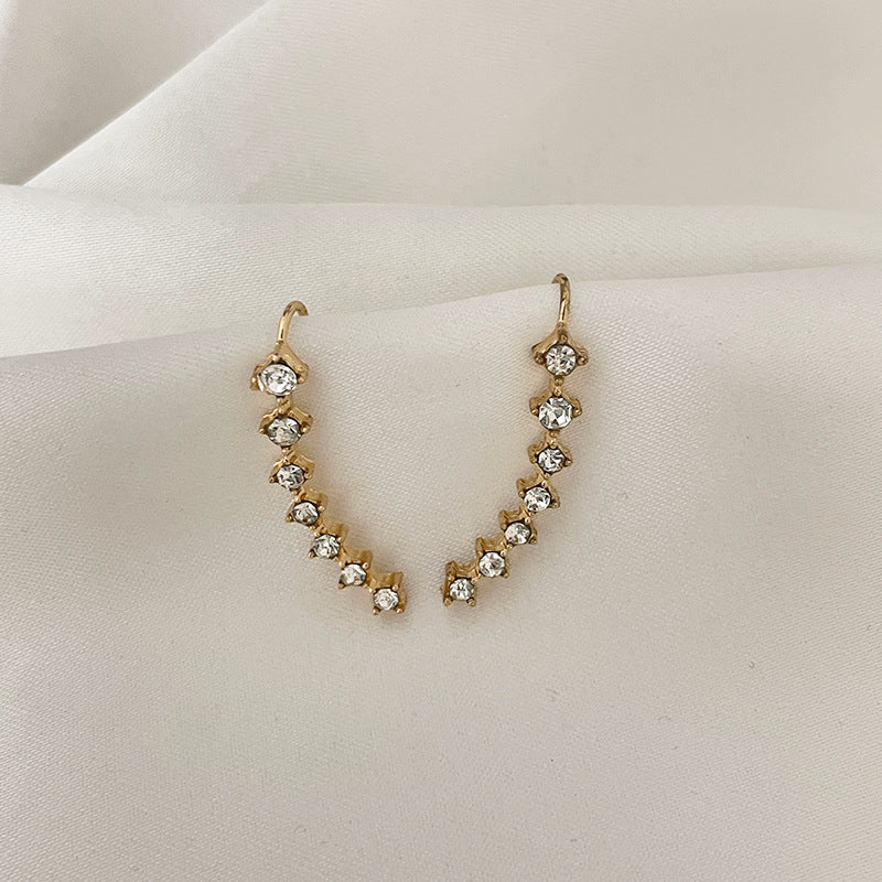 Xéna | Boucles d’Oreilles En Cascade Brillante
