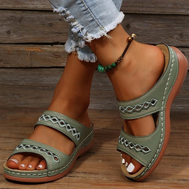 Renée | Sandalias A Dos Tiras – Confort y Estilo Diario 