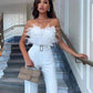 Indira | Combinazione Elegante Con Top Regolato 