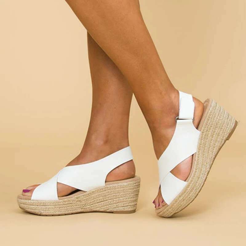 Yamila | Sandale pentru femei – Design încrucișat și aspect elegant 