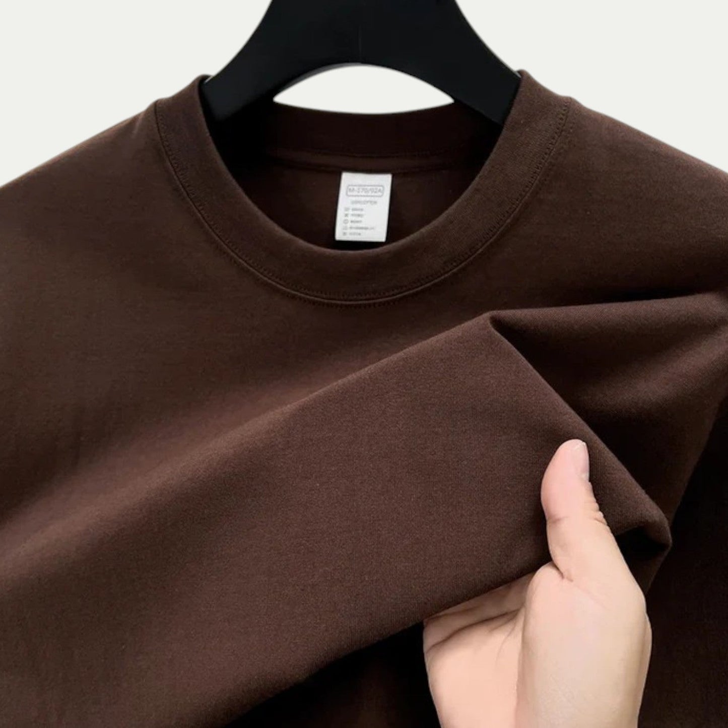 Rivaldo| T-shirt Casual – Minimalistische Elegantie En Zachte Aanraking 