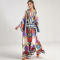 Djamila | Abito Maxi Kaftan Bohemien – Eleganza Informale e Fluida 