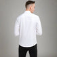 Massimo | Camicia Uomo Asimmetrica Collo Ufficiale 