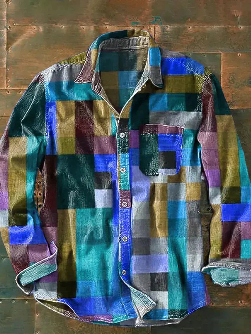 Ozkan | Elegant Shirt with Practical Pocket for Men 