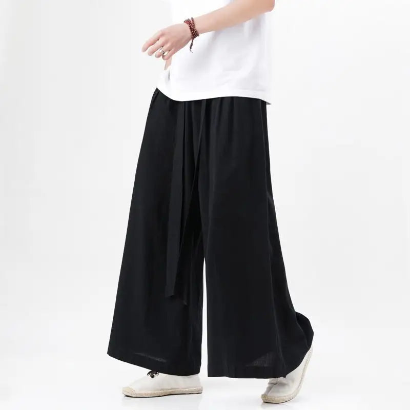 Lucien | Pantalon Ample Inspiration Japonaise