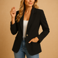 Héla | Blazer Ajusté – Style Minimaliste Et Élégance Assurée