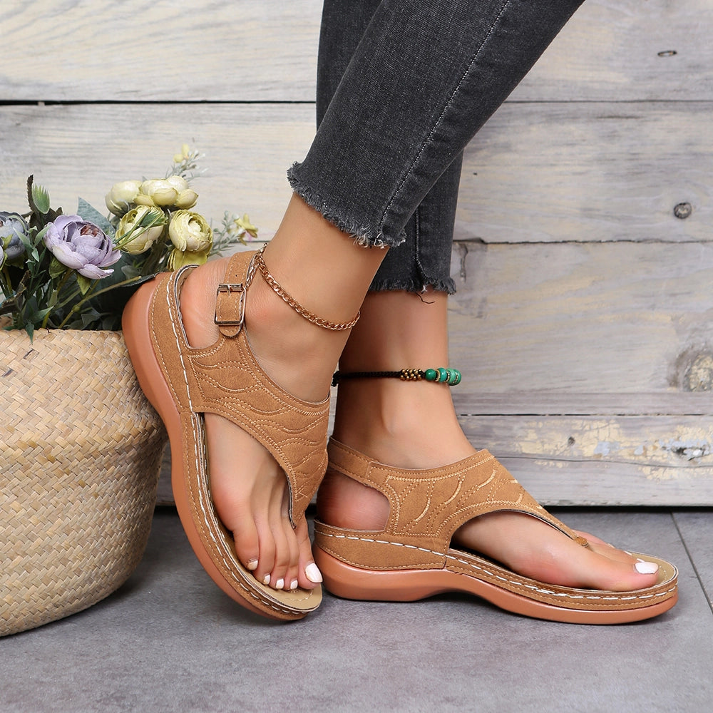 Blanche | Sandalen Met Verstelbare Band – Eenvoud En Dagelijkse Stijl 
