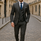 Neïl | Herre Kostume Justeret Tre-delt – Distinkt Stil 