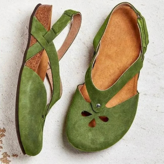 Albertine | Eleganta Sandaler – Stängd Tå Och Säkert Justering 