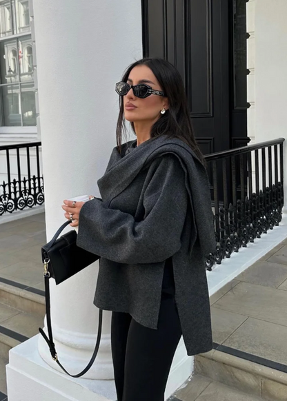 Fernande | Cappotto Cape De Luxe – Eleganza Senza Tempo e Raffinata 