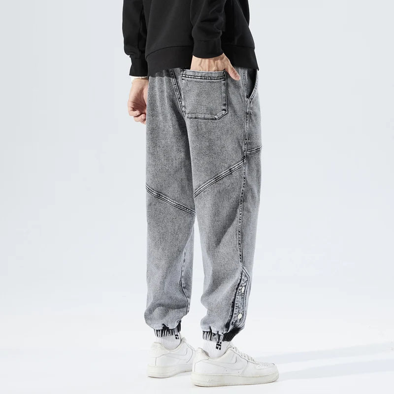 Neil | Lichte Japanse Stijl Broek 