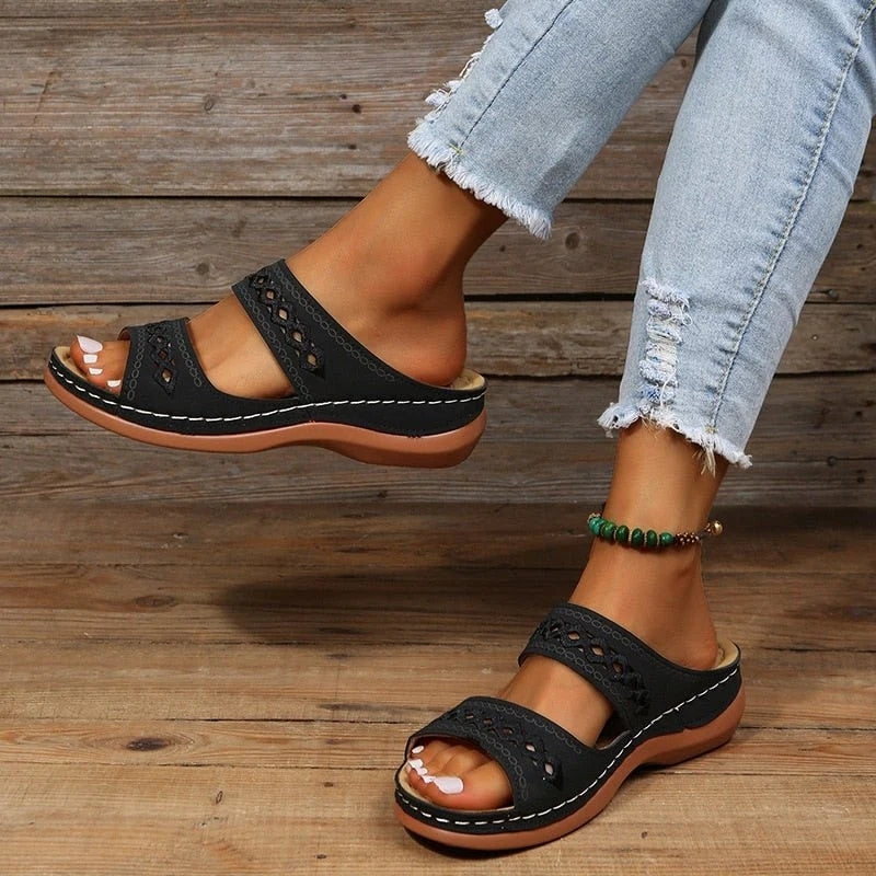 Renée | Sandalias A Dos Tiras – Confort y Estilo Diario 