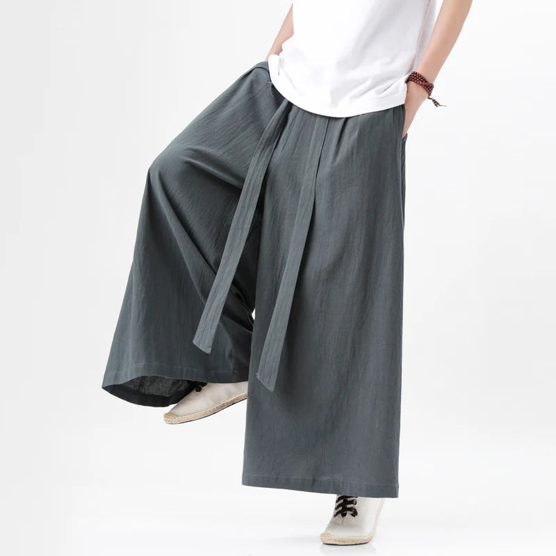 Lucien | Pantalon Ample Inspiration Japonaise