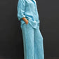 Gwendoline | Women's Buttoned Set – Oversized and Trendy Cut 