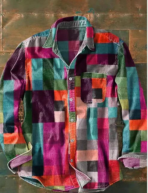 Ozkan | Elegant Shirt with Practical Pocket for Men 