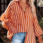 Lamia | Blusa Holgada Mujer – Rayas Chic y Estilo Informal 