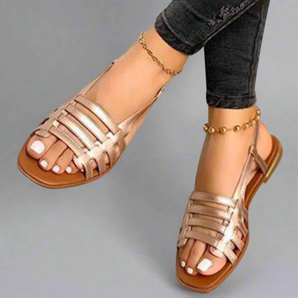 Fantine | Women's Sandals – Crossed Style And Relaxed Elegance 