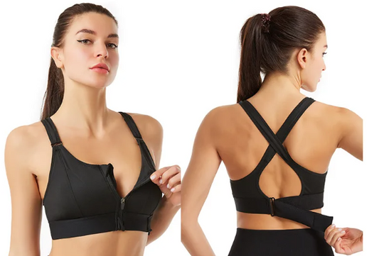 Lucienne | Zippes melltartó – Megerősített kényelem és sportos megjelenés 