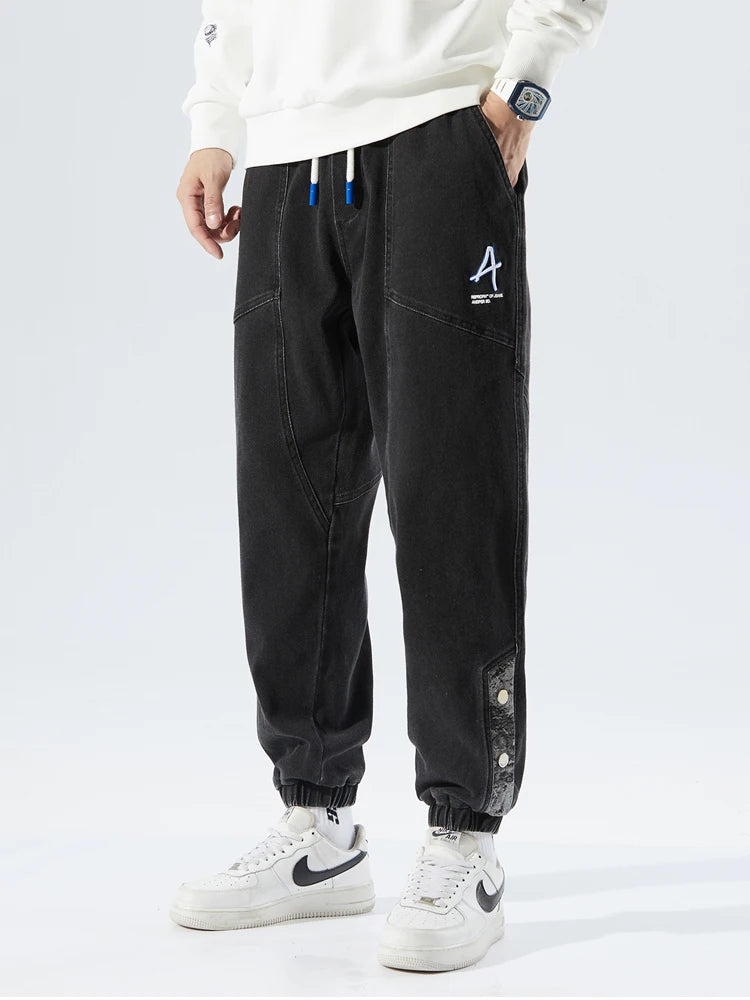 Neil | Lichte Japanse Stijl Broek 