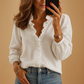 Lina | Blouse Met Volants – Trendy En Vrouwelijk 