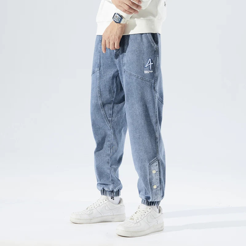 Neil | Lichte Japanse Stijl Broek 